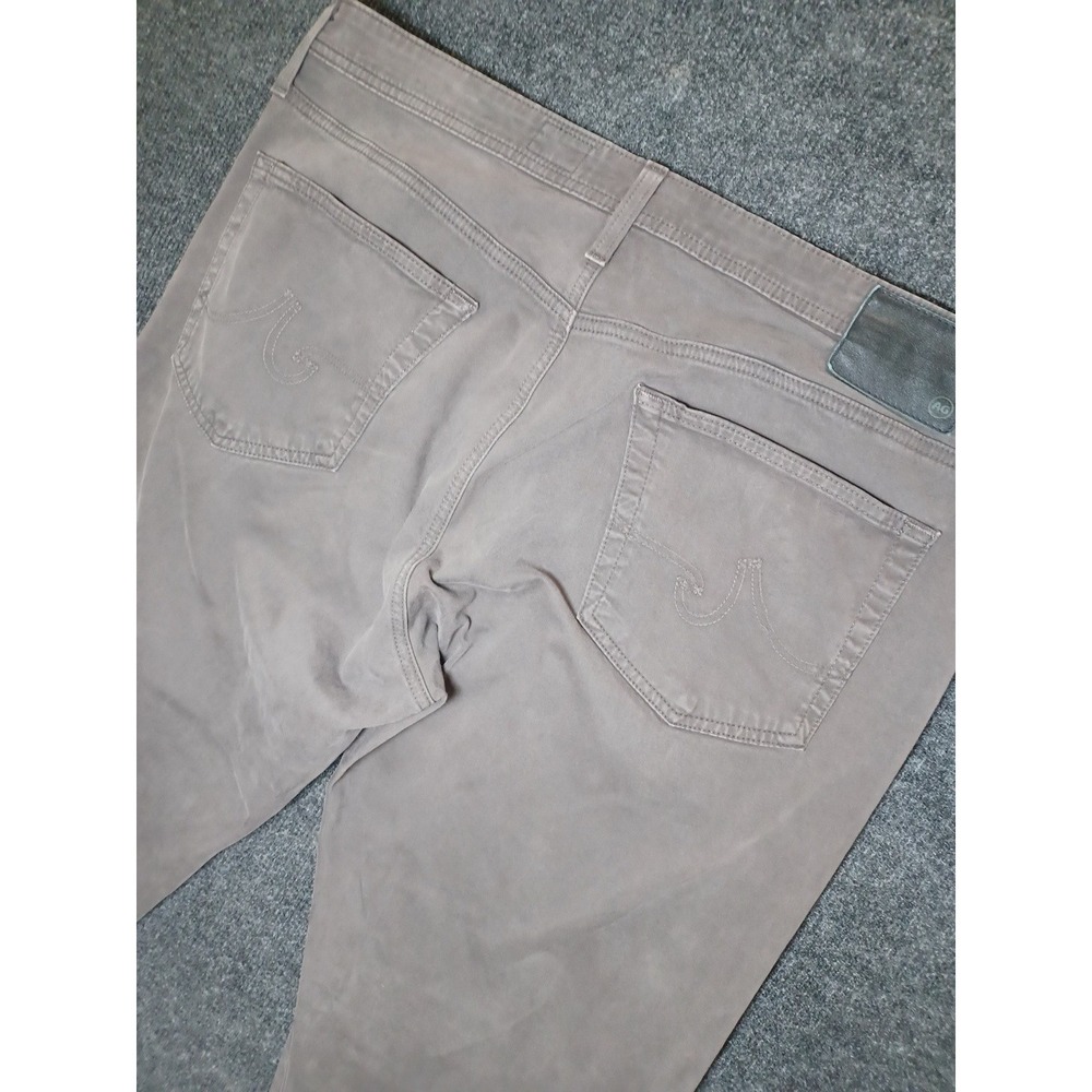 AG Adriano Goldschmied The Everett Slim Straight Mens 38x32 Gray Pants